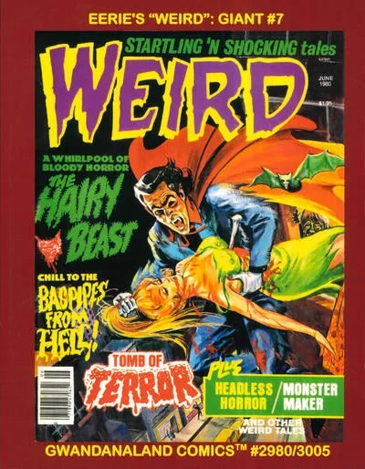 Cover of Eerie's "Weird": Giant #7