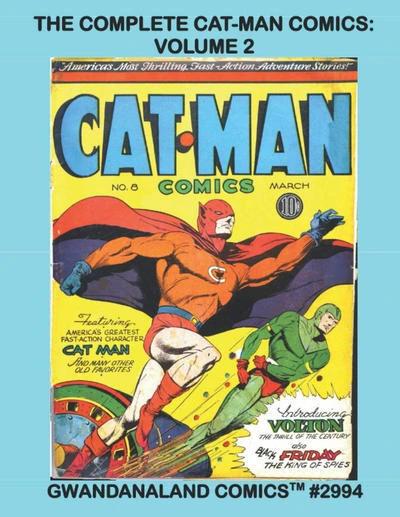Cover of The Complete Cat-Man Comics: Volume 2