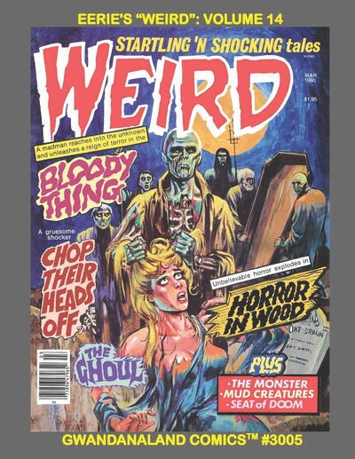 Cover of Eerie's "Weird" - Volume 14