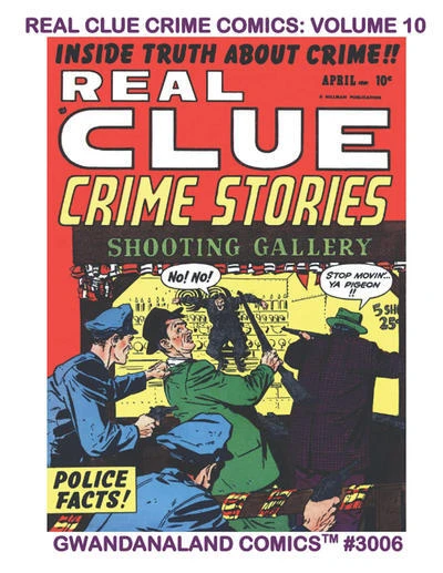 Cover of Real Clue Crime Comics: Volume 10