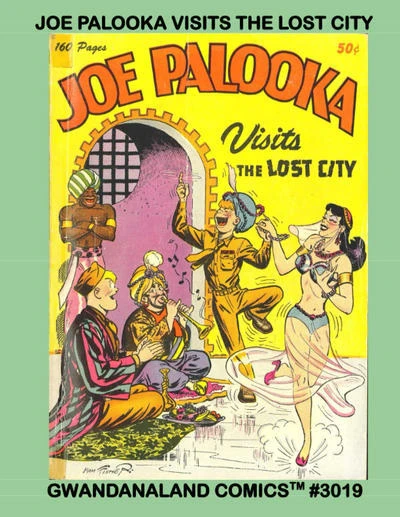 Cover of Joe Palooka Visits the Lost City