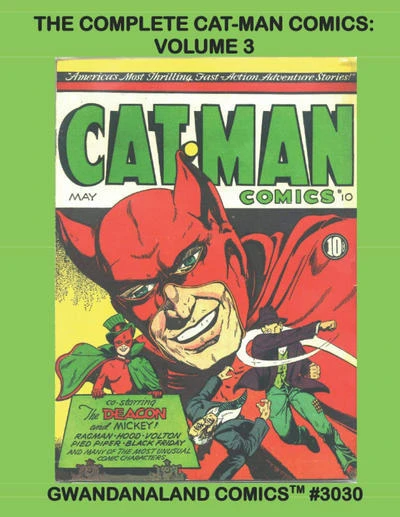 Cover of The Complete Cat-Man Comics: Volume 3