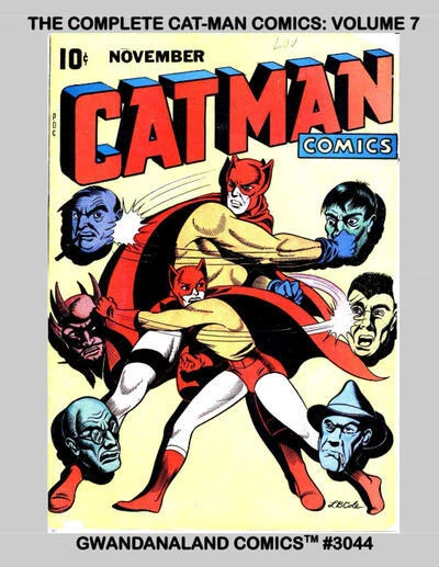 Cover of The Complete Cat-Man Comics: Volume 7