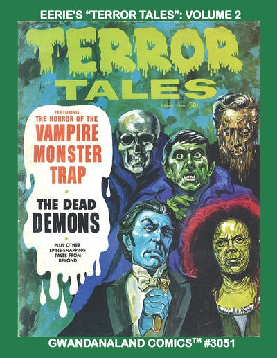 Cover of Eerie's "Terror Tales": Volume 2