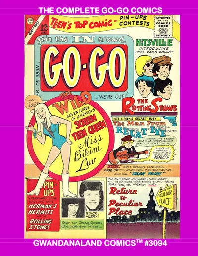Cover of The Complete Go-Go Comics