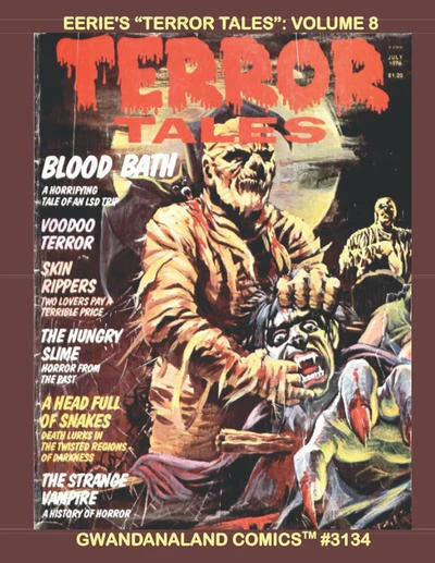 Cover of Eerie's "Terror Tales": Volume 8