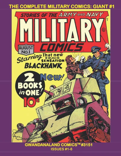 Cover of The Complete Military Comics: Giant #1