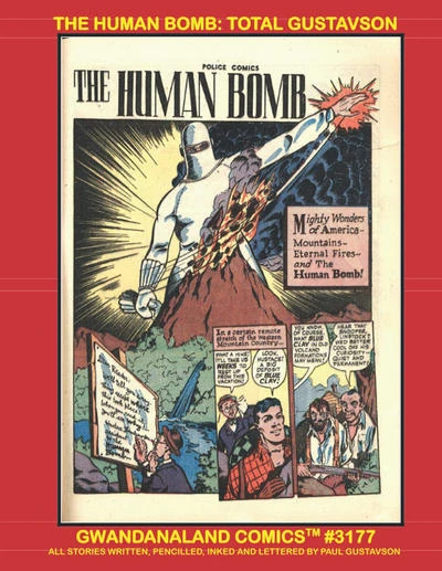 Cover of The Human Bomb: Total Gustavson