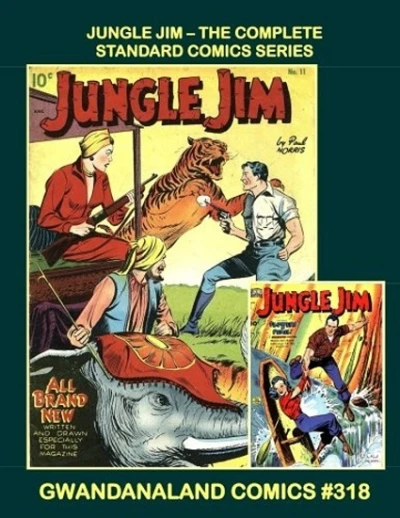 Cover of Jungle Jim - The Complete Standard Comics Series