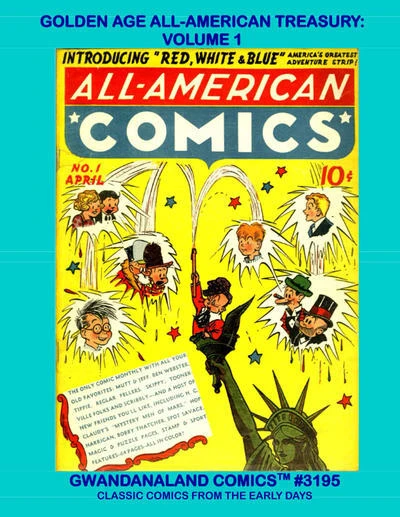 Cover of Golden Age All-American Treasury: Volume 1