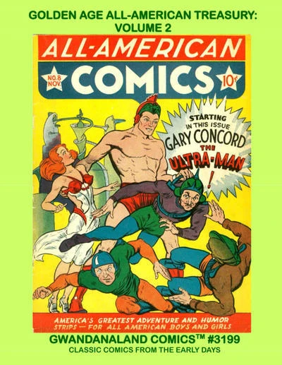Cover of Golden Age All-American Treasury: Volume 2