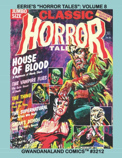 Cover of Eerie's "Horror Tales": Volume 8