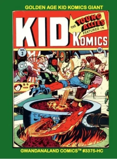 Cover of Golden Age Kid Komics Giant