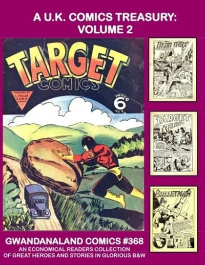 Cover of A U.K. Comics Treasury: Volume 2
