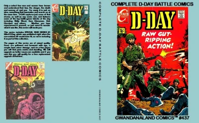 Cover of Complete D-Day Battle Comics Readers Collection