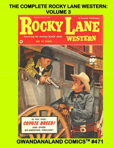 Cover of The Complete Rocky Lane: Volume 3