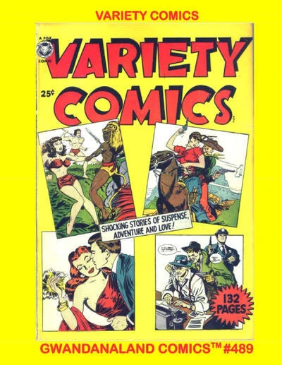 Cover of Variety Comics