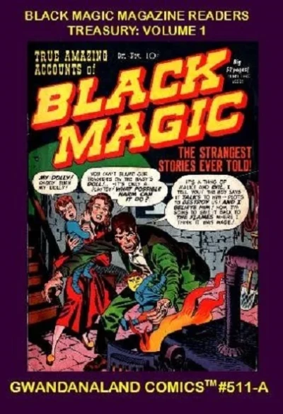 Cover of Black Magic Magazine Readers Treasury: Volume 1