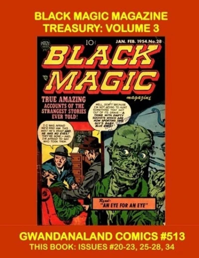 Cover of Black Magic Magazine Treasury: Volume 3