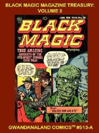 Cover of Black Magic Magazine Readers Treasury: Volume 3