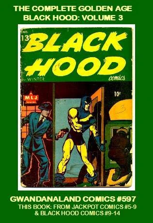 Cover of The Complete Golden Age Black Hood: Volume 3