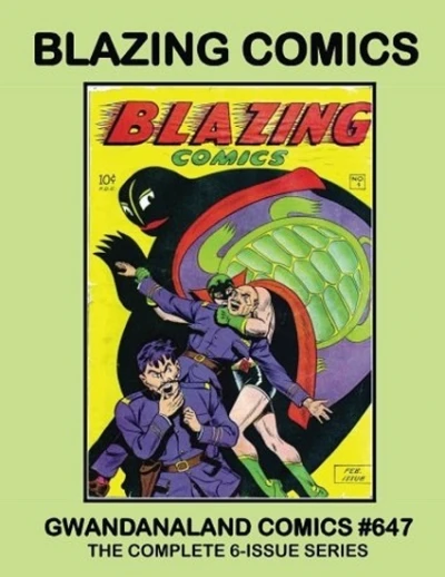 Cover of Blazing Comics