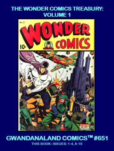 Cover of The Wonder Comics Treasury: Volume 1