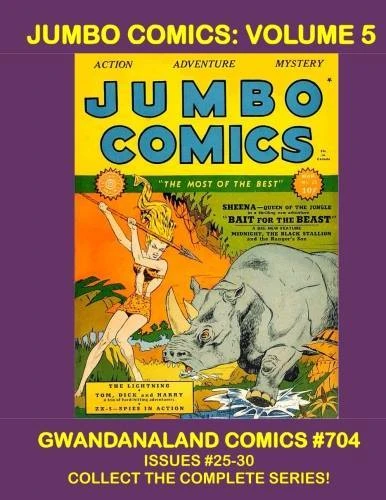 Cover of Jumbo Comics: Volume 5