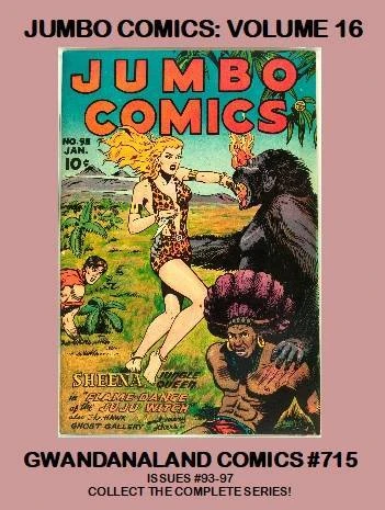 Cover of Jumbo Comics: Volume 16