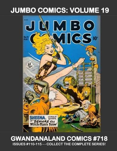 Cover of Jumbo Comics: Volume 19