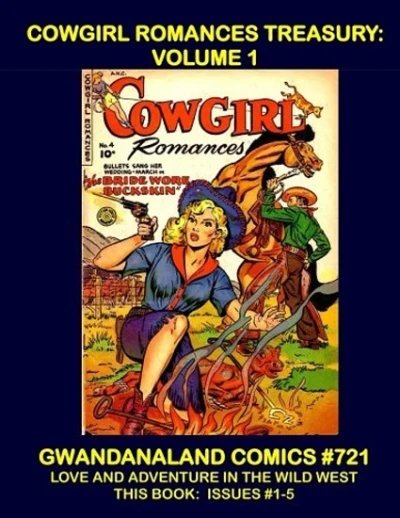 Cover of Cowgirl Romances Treasury: Volume 1