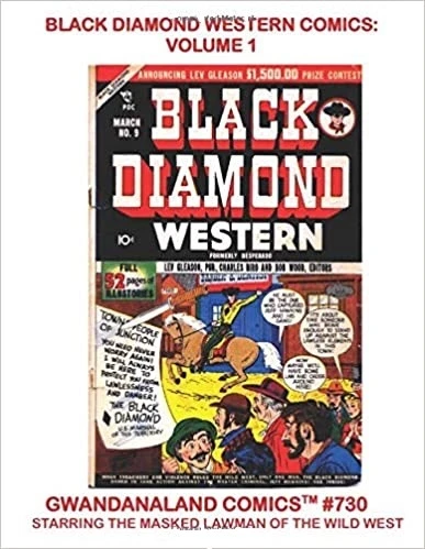 Cover of Black Diamond Western Comics: Volume 1