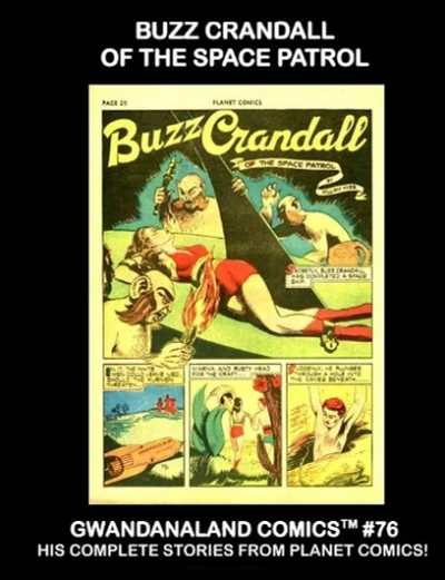 Cover of Buzz Crandall of the Space Patrol