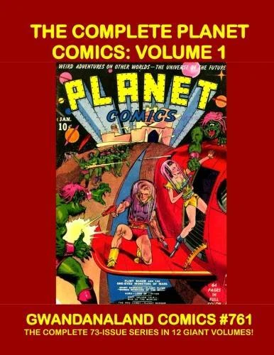 Cover of The Complete Planet Comics: Volume 1