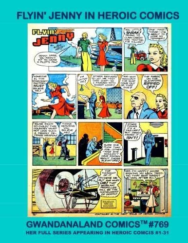 Cover of Flyin' Jenny in Heroic Comics