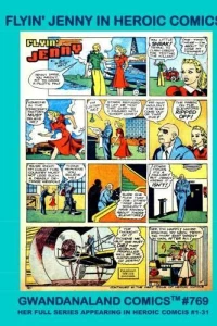 Flyin' Jenny in Heroic Comics