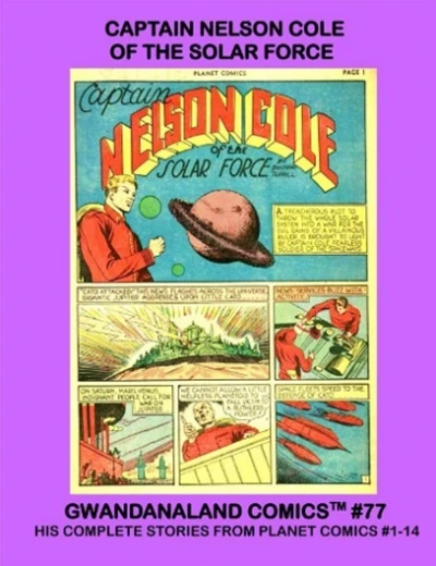 Cover of Captain Nelson Cole of the Solar Force