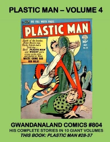 Cover of Plastic Man - Volume 4