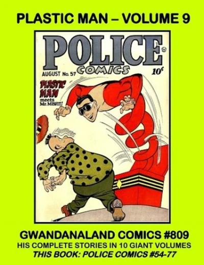 Cover of Plastic Man - Volume 9