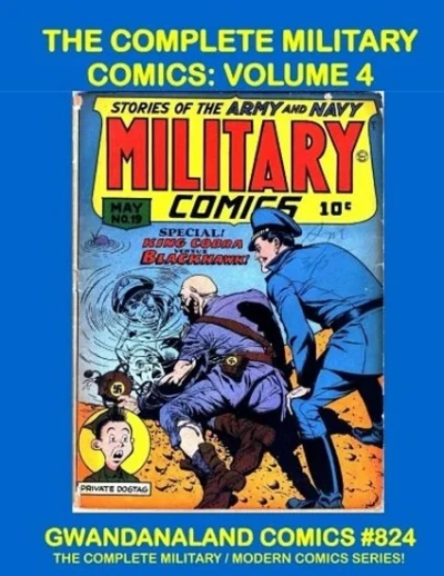 Cover of The Complete Military Comics: Volume 4