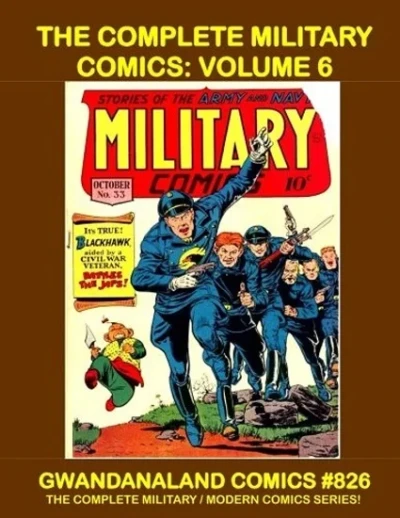 Cover of The Complete Military Comics: Volume 6