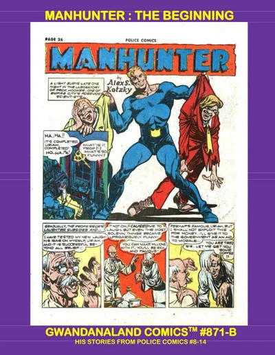 Cover of Manhunter: The Beginning
