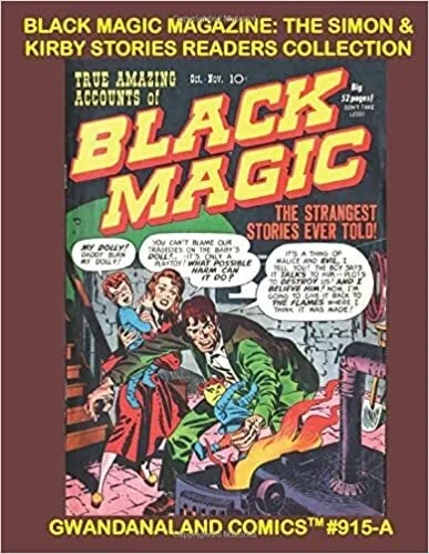 Cover of Black Magic Magazine: The Simon & Kirby Stories Readers Collection