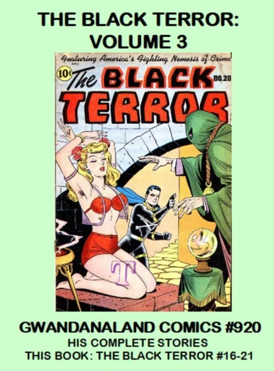 Cover of The Black Terror: Volume 3