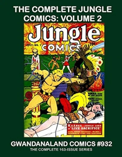 Cover of The Complete Jungle Comics: Volume 2