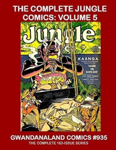 Cover of The Complete Jungle Comics: Volume 5