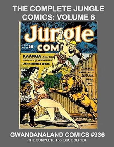Cover of The Complete Jungle Comics: Volume 6