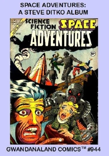 Cover of Space Adventures: A Steve Ditko Album