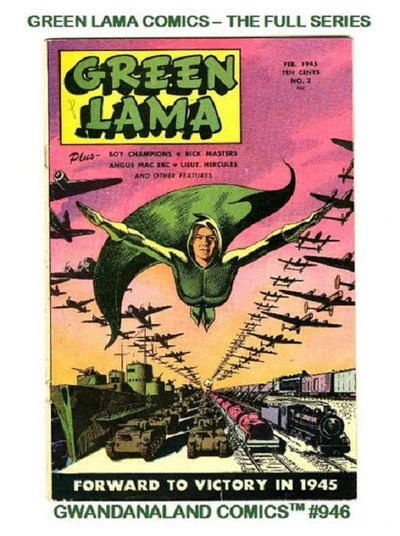 Cover of Green Lama Comics - The Full Series
