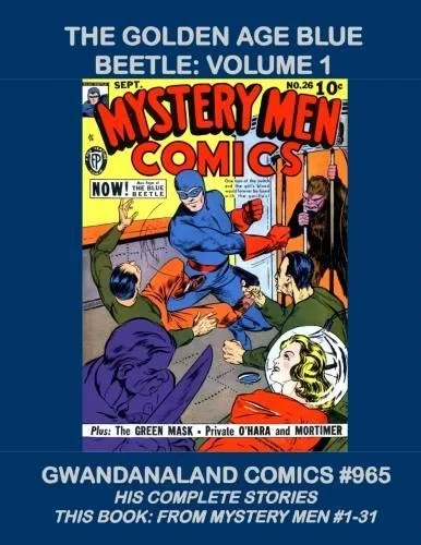 Cover of The Golden Age Blue Beetle: Volume 1